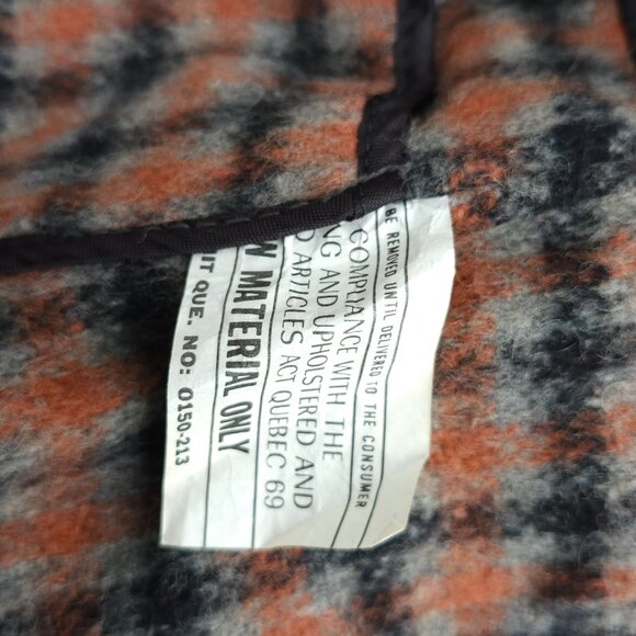 Montreal Leather Trench Coat Men's Size 42 Large Black Y2K The Matrix Blanket - Picture 3 of 10